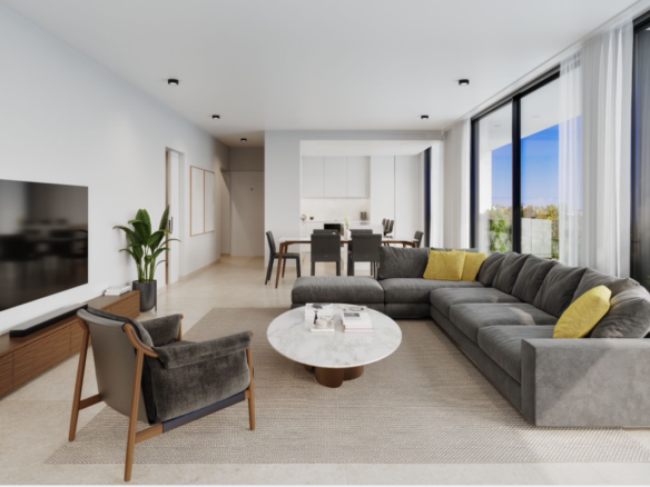 Stylish 2-Bedroom Apartment, Strovolos, Nicosia