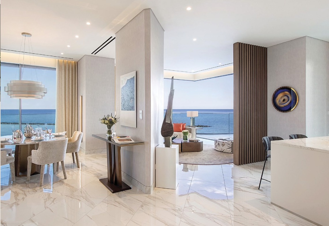 Luxury 3-Bedroom Seafront Residence, High Floor, Stnning Sea Views, Neapolis, Limassol
