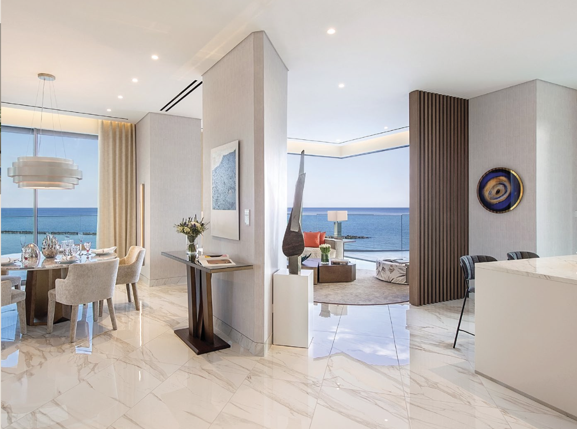 Luxury 3-Bedroom Seafront Residence, High Floor, Stnning Sea Views, Neapolis, Limassol