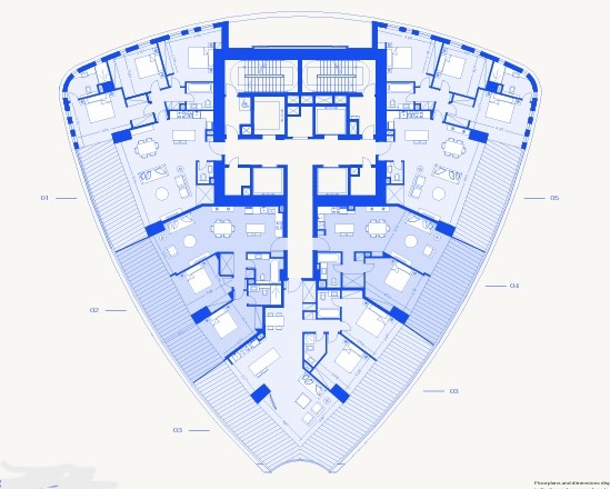 Luxury 3-Bedroom Seafront Residence, High Floor, Stnning Sea Views, Neapolis, Limassol