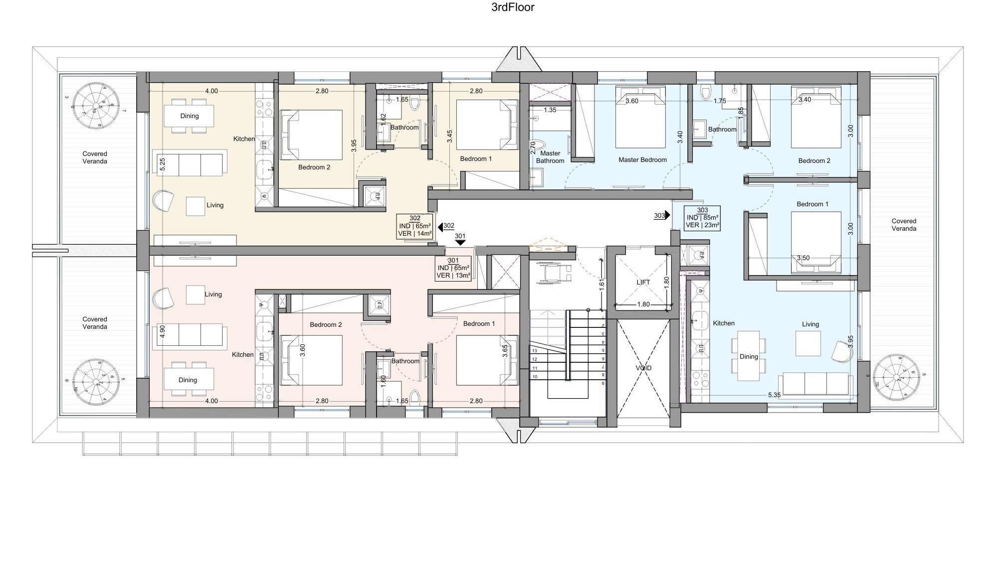 Third Floor Spacious 4-Bedroom Apartments for Sale, Agia Zoni, Limassol