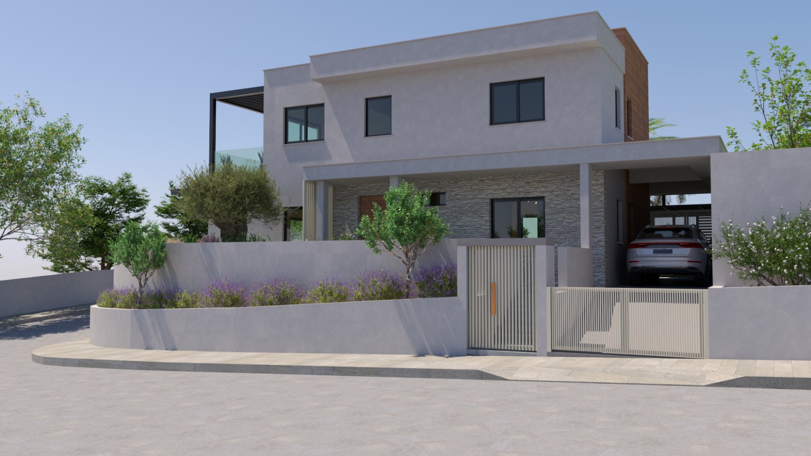 Modern 4-Bedroom Villa with Private Pool & Sea Views, Agios Tychonas, Limassol