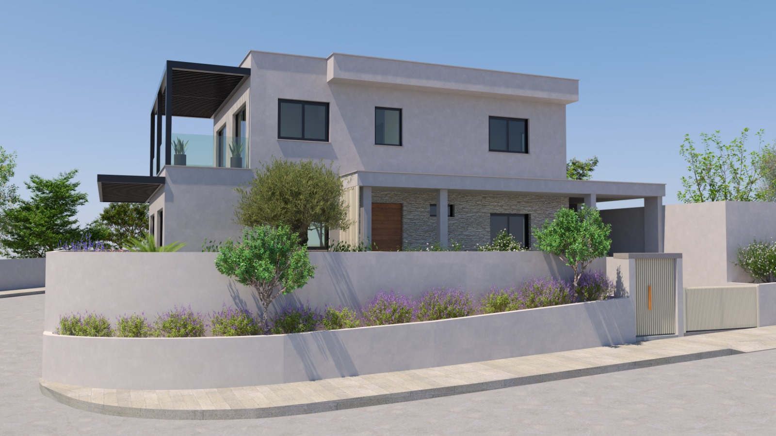 Modern 4-Bedroom Villa with Private Pool & Sea Views, Agios Tychonas, Limassol