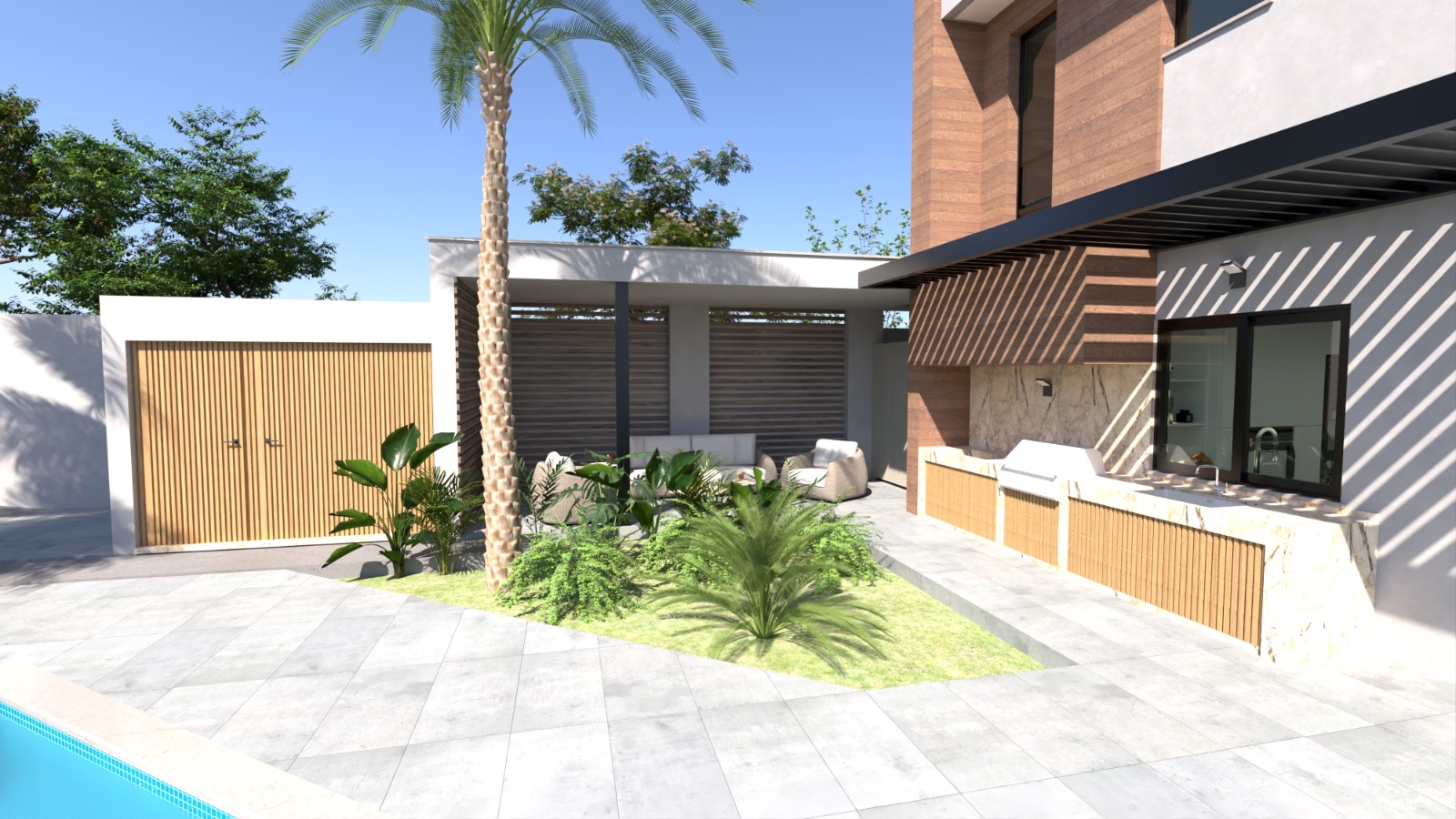 Modern 4-Bedroom Villa with Private Pool & Sea Views, Agios Tychonas, Limassol