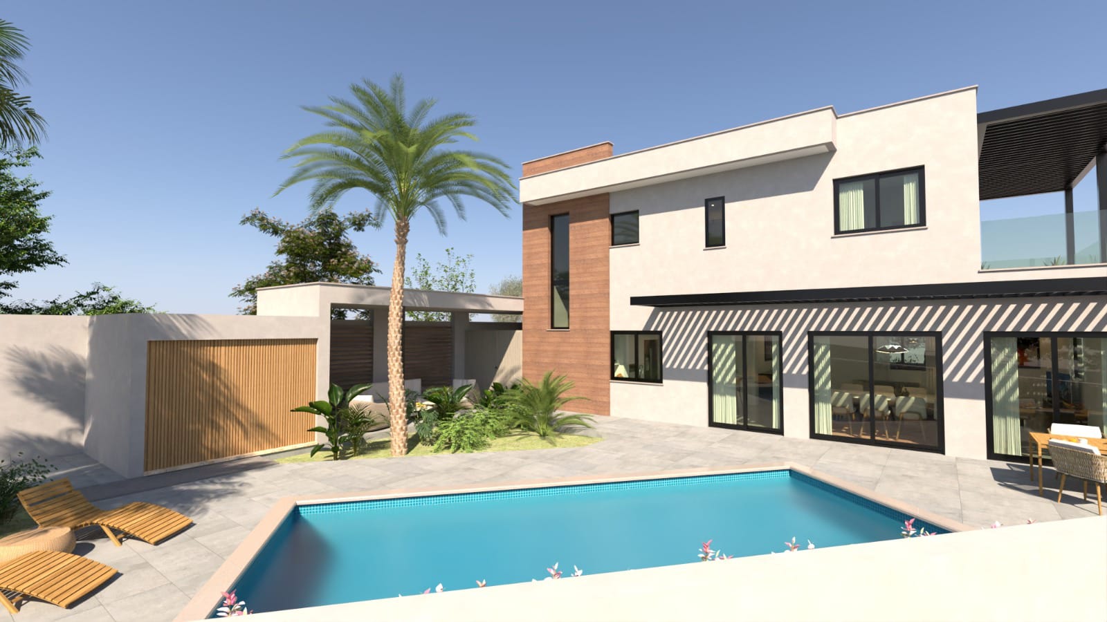 Modern 4-Bedroom Villa with Private Pool & Sea Views, Agios Tychonas, Limassol