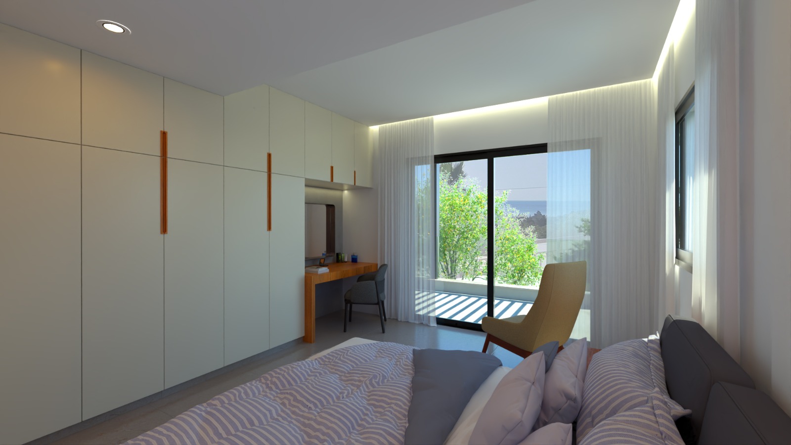Modern 4-Bedroom Villa with Private Pool & Sea Views, Agios Tychonas, Limassol