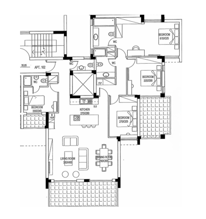 Luxury 4-Bedroom Apartment for Rent, Parekklisia, Limassol