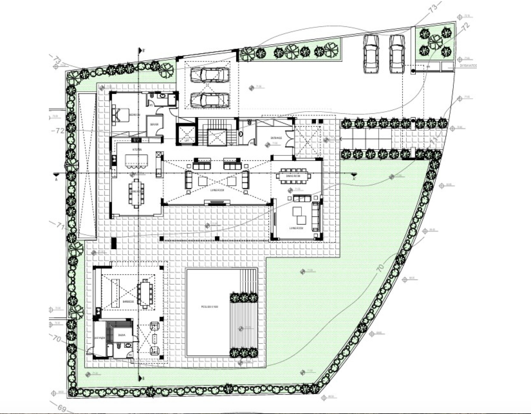 Luxury 7-Bedroom Modern Mansion for Sale, Luxury Specifications, Mouttagiaka, Limassol