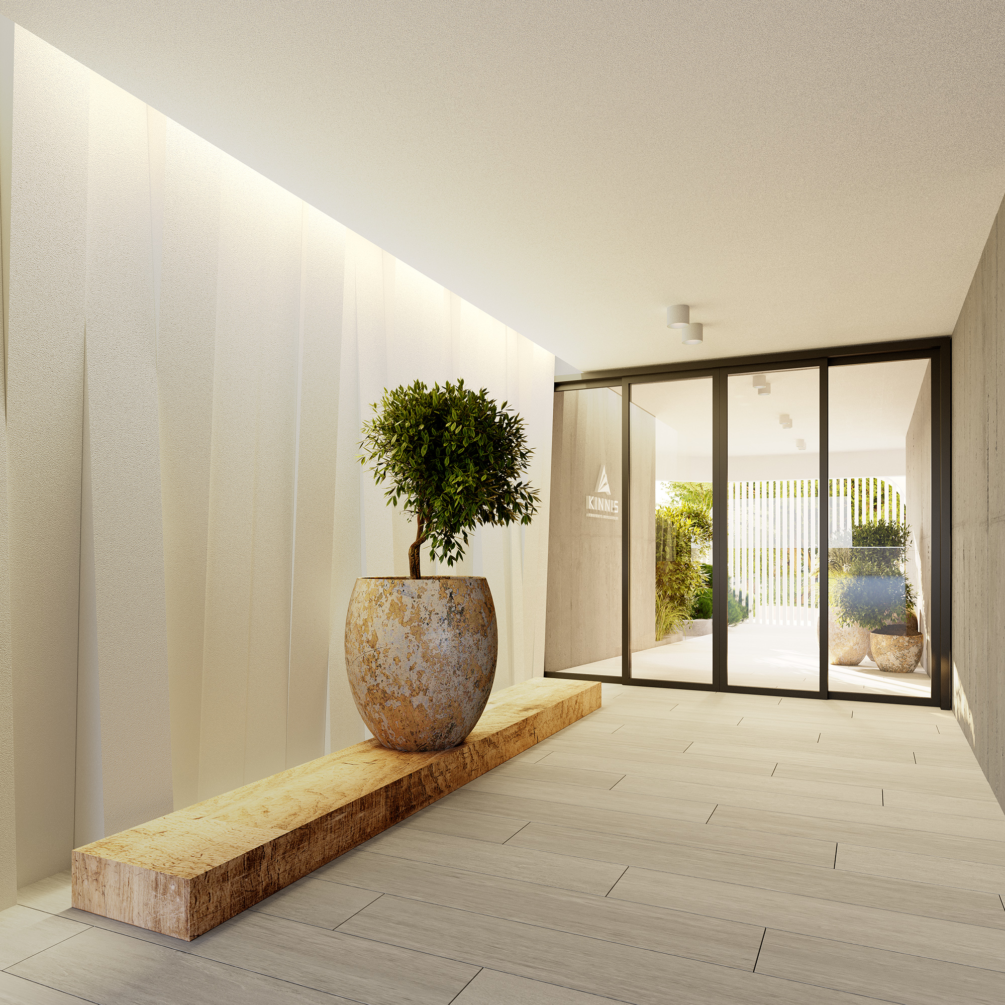 03 Kinnis Maizone Lobby Spacious 3-Bedroom Apartment for Sale in the Heart of Agia Zoni, Limassol