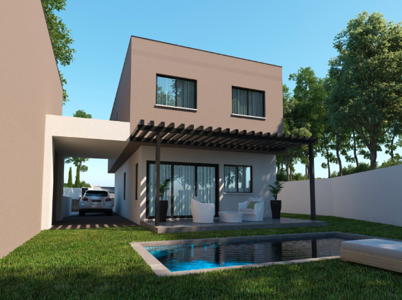 Modern 4-Bedroom Detached Houses for Sale, Erimi, Limassol