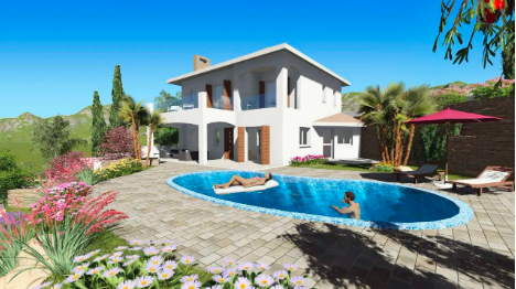 Luxury 4-Bedroom Villa for Sale, Tala, Paphos