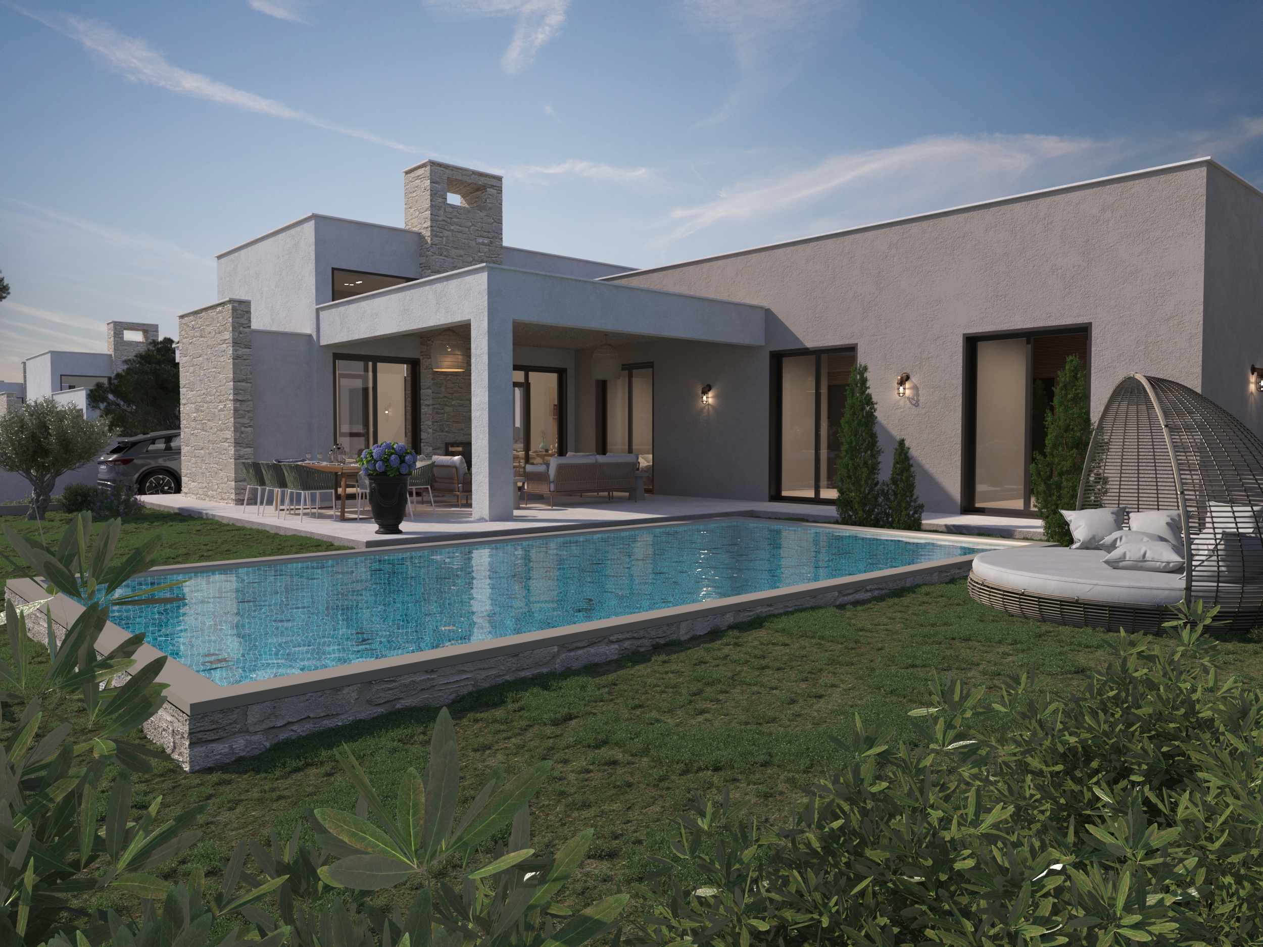 23-207 LEVEL TYPE B VIEW 7 Modern 4 – Bedroom Detached Houses for Sale, Souni, Limassol