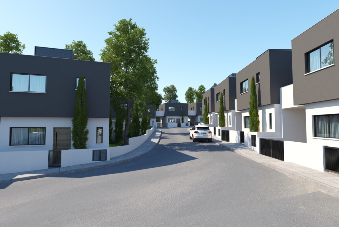 Modern 3-Bedroom Detached Houses for Sale , Apesia, Limassol