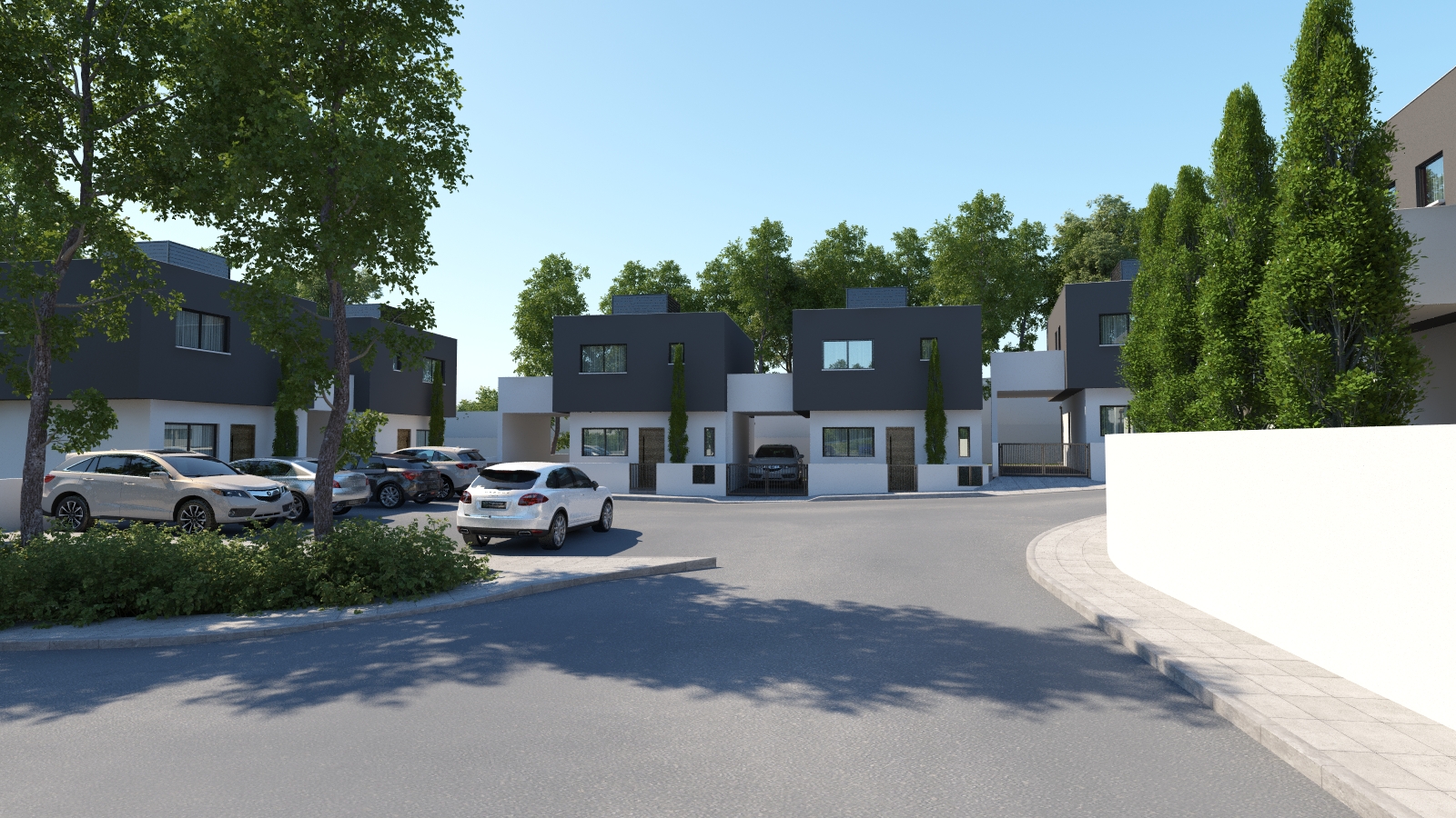 Modern 3-Bedroom Detached Houses for Sale , Apesia, Limassol
