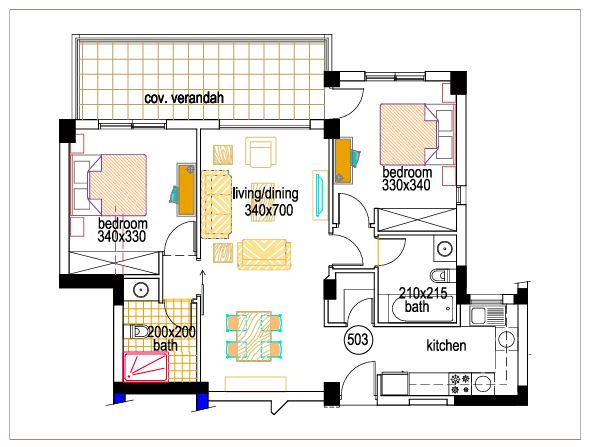 Contemporary 2-Bedroom Apartment for Sale, Kato Paphos, Paphos