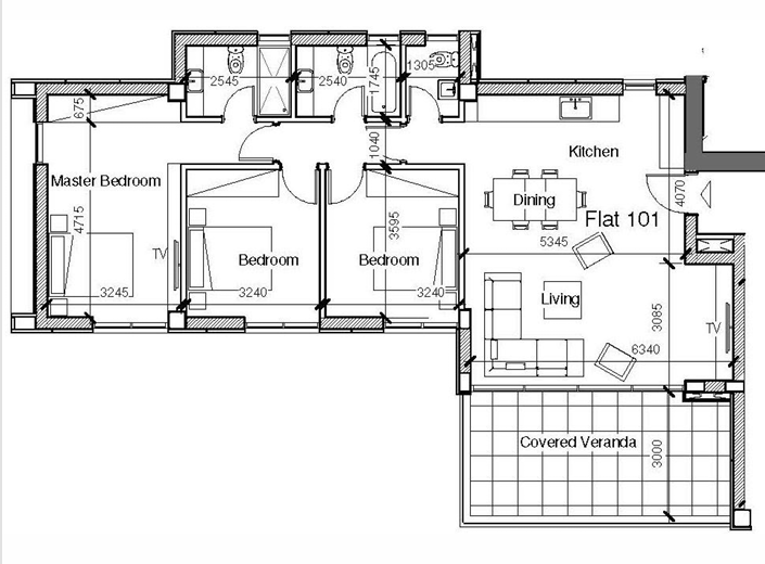 Luxury 3-Bedroom Apartment for Sale, Germasogeia Tourist Area, Limassol