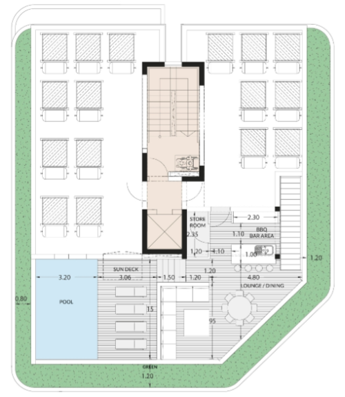 Luxury 3-Bedroom Penthouse with Private Roof Garden & Swimming Pool for Sale, Agia Zoni, Limassol